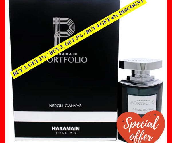 Portfolio Neroli Canvas by Al Haramain for Unisex - 2.5 oz