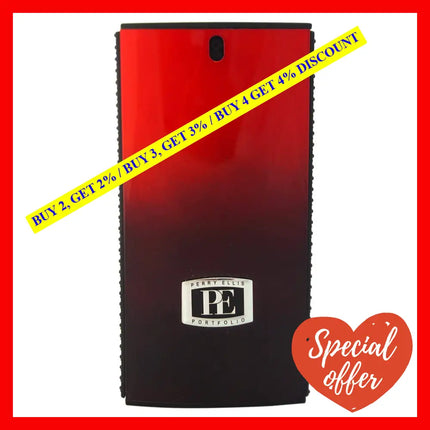 Portfolio Red By Perry Ellis For Men - 3.4 Oz Edt Spray