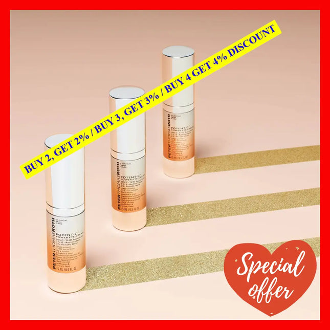 Potent-C Power Eye Cream By Peter Thomas Roth For Unisex - 0.5 Oz