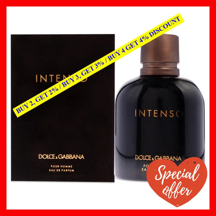 Pour Homme Intenso By Dolce And Gabbana For Men - 4.2 Oz Edp Spray