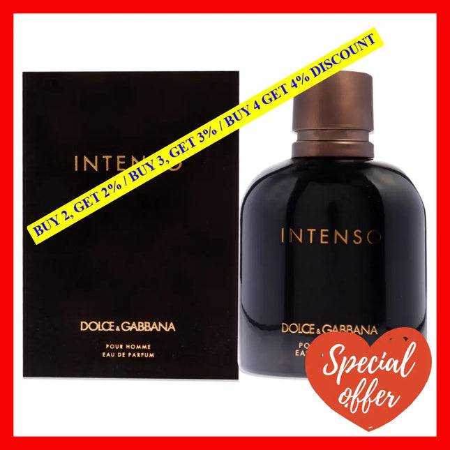 Pour Homme Intenso By Dolce And Gabbana For Men - 4.2 Oz Edp Spray