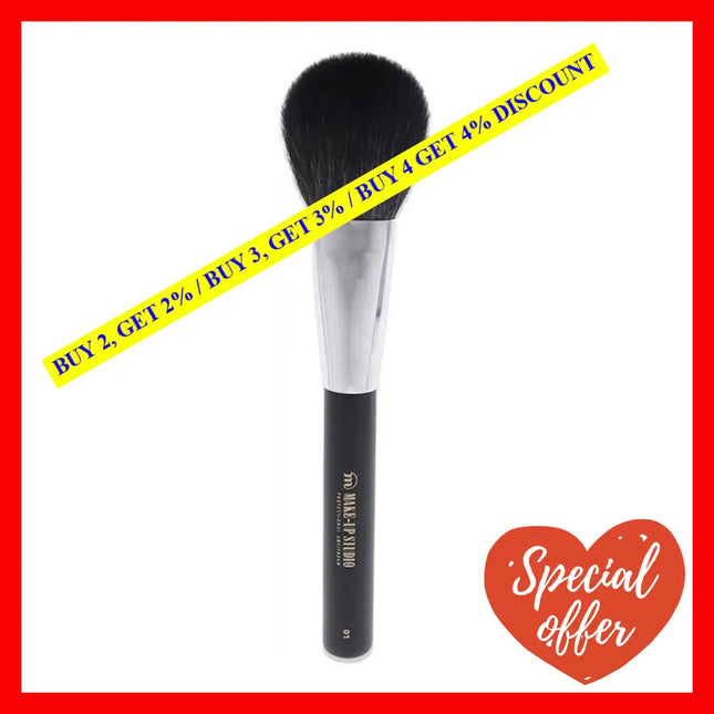 Powder Brush Flat Goat Hair - 1 By Make-Up Studio For Women Pc