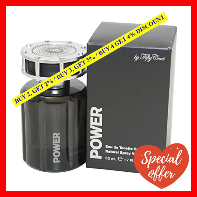 Power By 50 Cent For Men - 1.7 Oz Edt Spray