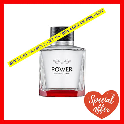 Power Of Seduction By Antonio Banderas For Men - 3.4 Oz Edt Spray