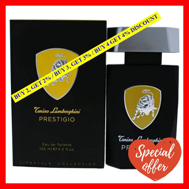 Prestigio By Tonino Lamborghini For Men - 4.2 Oz Edt Spray