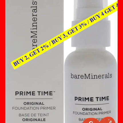 Prime Time Foundation Primer - Original By Bareminerals For Women 1 Oz