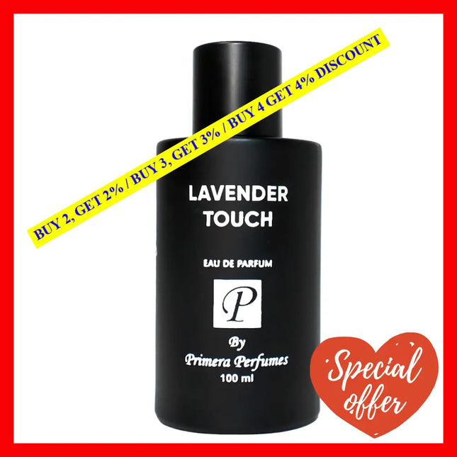 Primera Perfumes Kuwait Lavender Touch Intense Eau De Parfum Spray 3.4Oz-100Ml