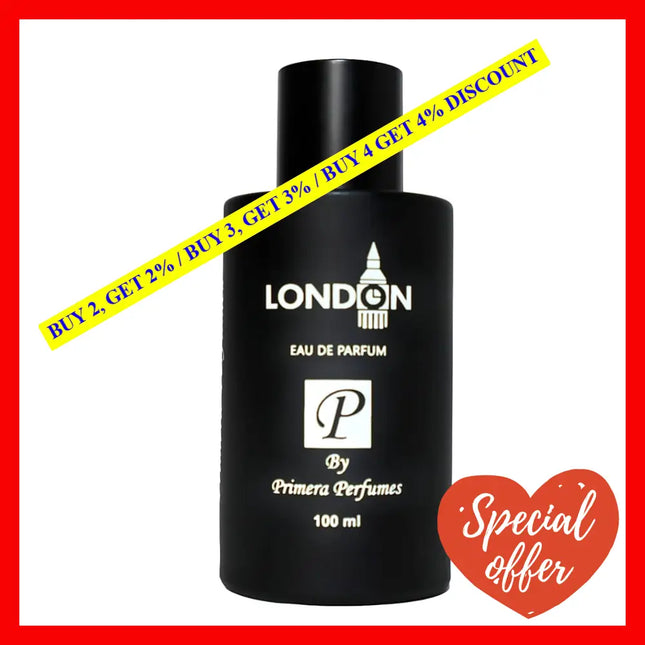 Primera Perfumes Kuwait London Intense Eau De Parfum Spray 3.4Oz-100Ml