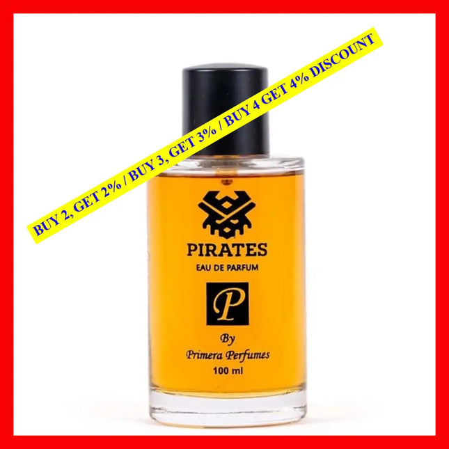 Primera Perfumes Pirates Edp Spray 3.4Oz-100Ml