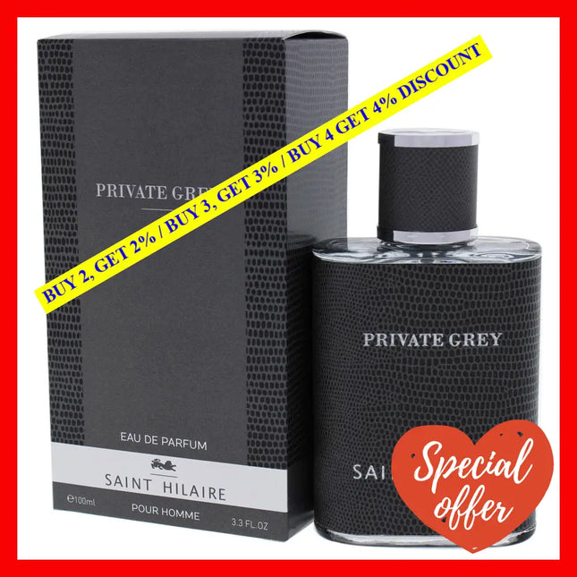 Private Grey By Saint Hilaire For Men - 3.3 Oz Edp Spray