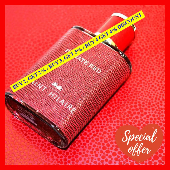 Private Red By Saint Hilaire For Men - 3.3 Oz Edp Spray