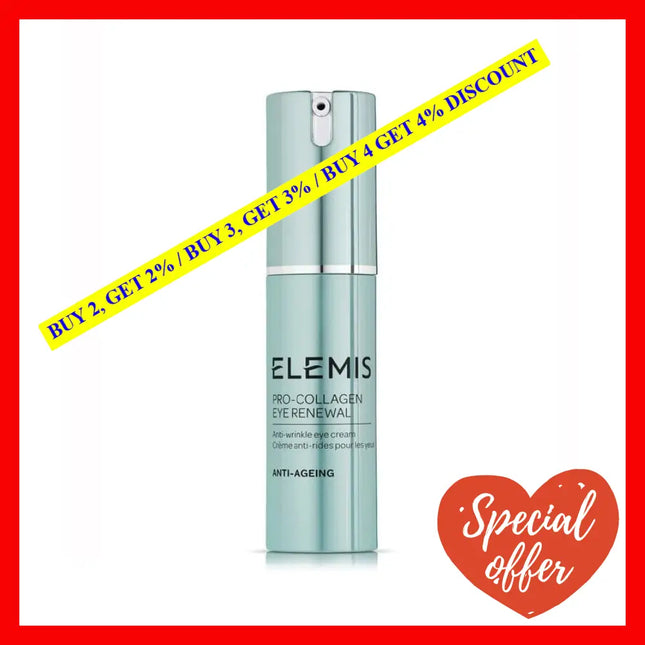 Pro-Collagen Eye Renewal By Elemis For Unisex - 0.5 Oz Cream