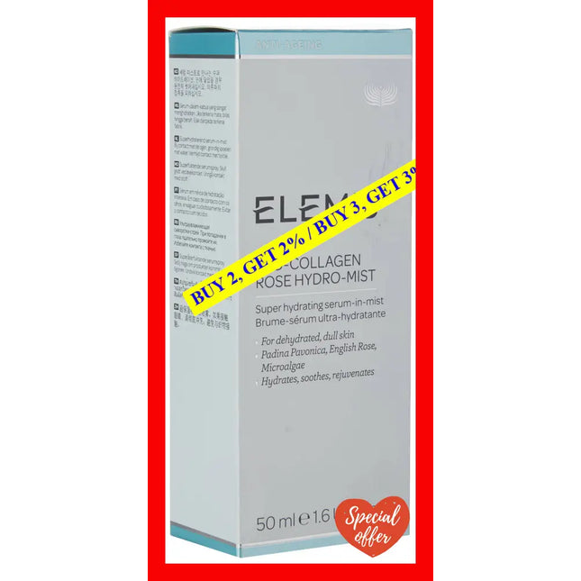 Pro-Collagen Rose Hydro-Mist By Elemis For Women - 1.6 Oz Mist