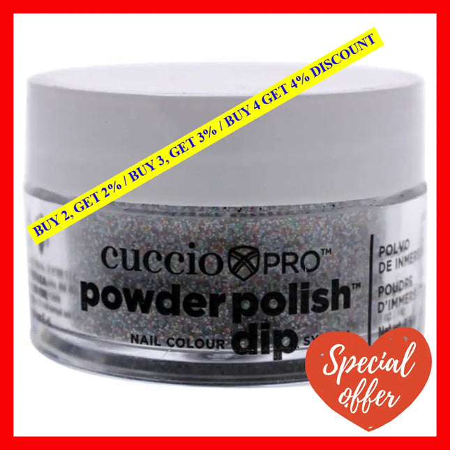 Pro Powder Polish Nail Colour Dip System - Bling Crystal By Cuccio For Women 0.5 Oz