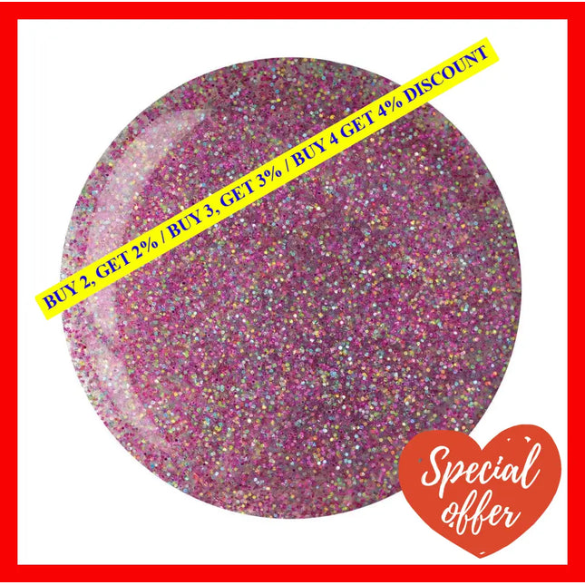Pro Powder Polish Nail Colour Dip System - Deep Purple Glitter By Cuccio For Women 1.6 Oz