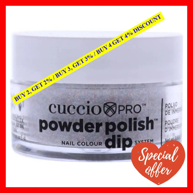 Pro Powder Polish Nail Colour Dip System - Multi Color Glitter By Cuccio For Women 0.5 Oz