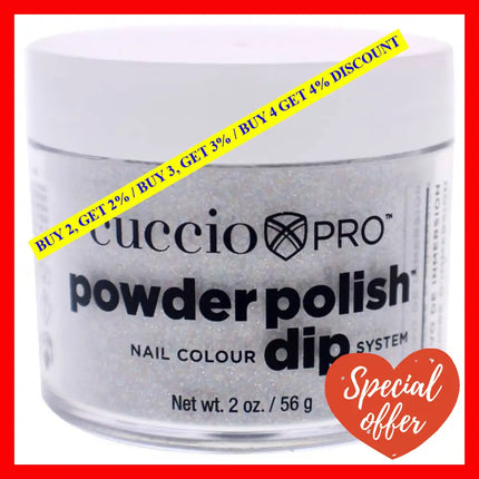 Pro Powder Polish Nail Colour Dip System - Multi Color Glitter By Cuccio For Women 1.6 Oz