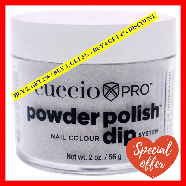 Pro Powder Polish Nail Colour Dip System - Multi Color Glitter By Cuccio For Women 1.6 Oz