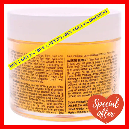Pro Powder Polish Nail Colour Dip System - Neon Tangerine By Cuccio For Women 1.6 Oz