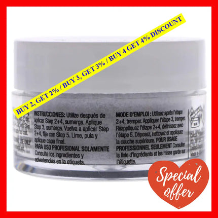 Pro Powder Polish Nail Colour Dip System - Silver Glitter By Cuccio For Women 0.5 Oz