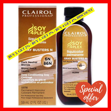 Professional Liquicolor Permanent Hair Color - 86N Dark Neutral Blonde By Clairol For Unisex 2 Oz
