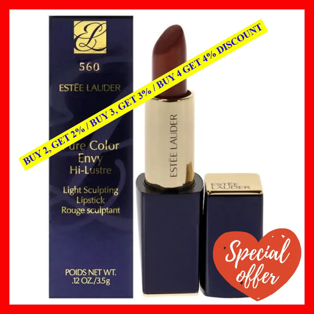 Pure Color Envy Hi-Lustre Light Sculpting Lipstick - 560 Naked Ambition By Estee Lauder For Women