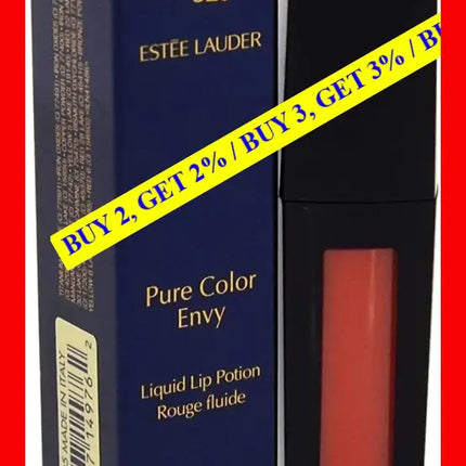 Pure Color Envy Liquid Lip Potion - 320 Cold Fire By Estee Lauder For Women 0.24 Oz Gloss