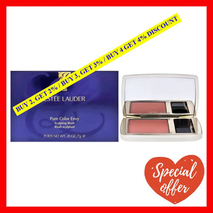 Pure Color Envy Sculpting Blush - 120 Sensuous Rose By Estee Lauder For Women 0.25 Oz