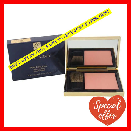 Pure Color Envy Sculpting Blush - 310 Peach Passion By Estee Lauder For Women 0.25 Oz