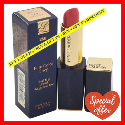 Pure Color Envy Sculpting Lipstick - # 260 Eccentric By Estee Lauder For Women 0.12 Oz
