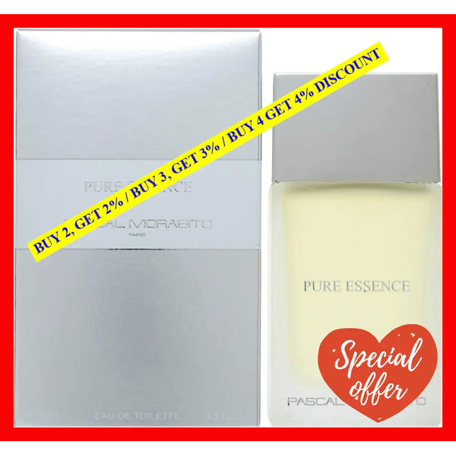 Pure Essence By Pascal Morabito For Men - 3.3 Oz Edt Spray
