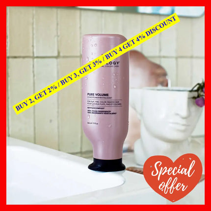 Pureology Pure Volume Conditioner | For Flat Fine Color-Treated Hair Restores & Movement