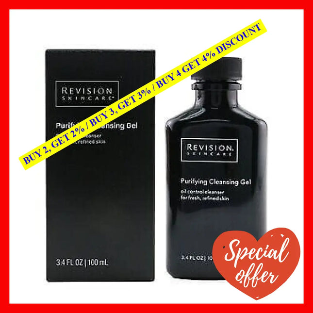 Purifying Cleansing Gel By Revision For Unisex - 3.4 Oz Cleanser
