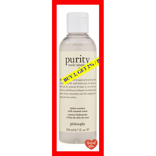 Purity Made Simple Hydra-Essence By Philosophy For Women - 6.7 Oz Moisturizer