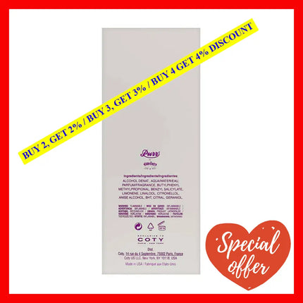 Purr By Katy Perry For Women - 3.3 Oz Edp Spray