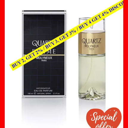 Quartz By Molyneux For Women - 3.3 Oz Edp Spray