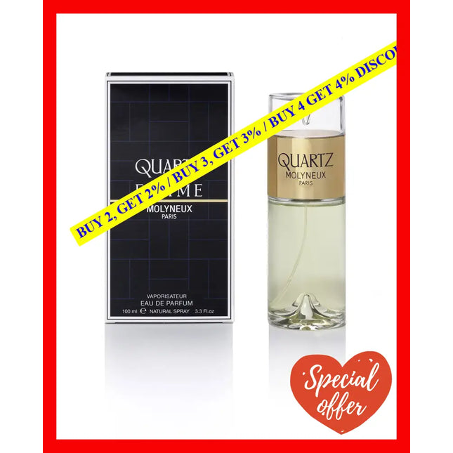 Quartz By Molyneux For Women - 3.3 Oz Edp Spray
