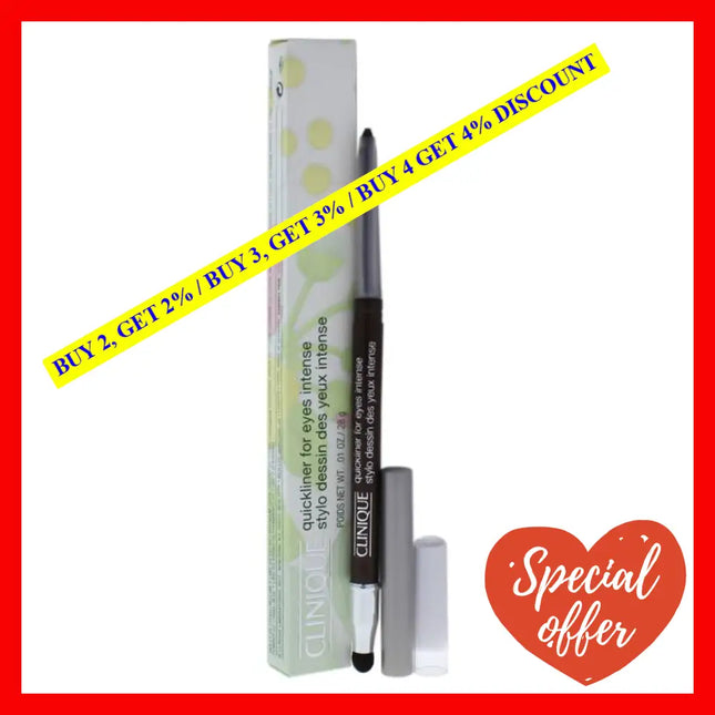 Quickliner For Eyes Intense - 03 Chocolate By Clinique For Women 0.01 Oz Eyeliner