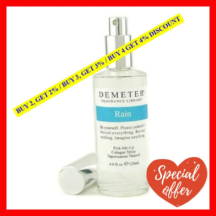 Rain By Demeter For Women - 4 Oz Cologne Spray