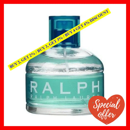 Ralph By Lauren For Women - 3.4 Oz Edt Spray