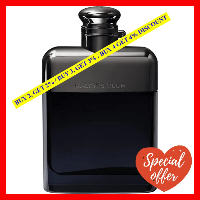 Ralph Lauren Club Eau De Parfum For Men 3.4 Oz / 100 Ml