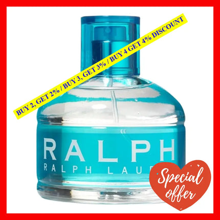 Ralph Lauren For Women Eau De Toilette Ml Spray 3.4 Oz / 100