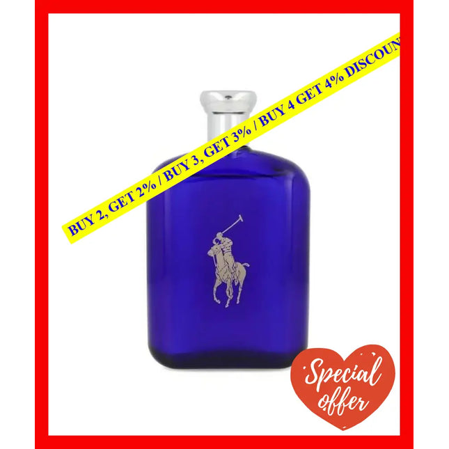 Ralph Lauren Polo Blue Edt Spray For Men 200Ml - 3605975047240