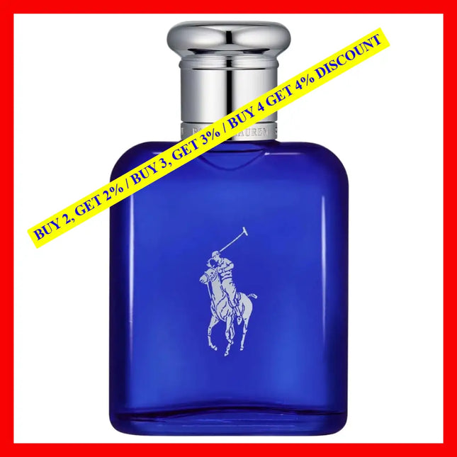 Ralph Lauren Polo Blue Edt Spray Tester 4.2 Oz. 125 Ml