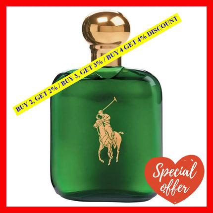 Ralph Lauren Polo For Men Eau De Toilette 2 Oz 59 Ml Spray