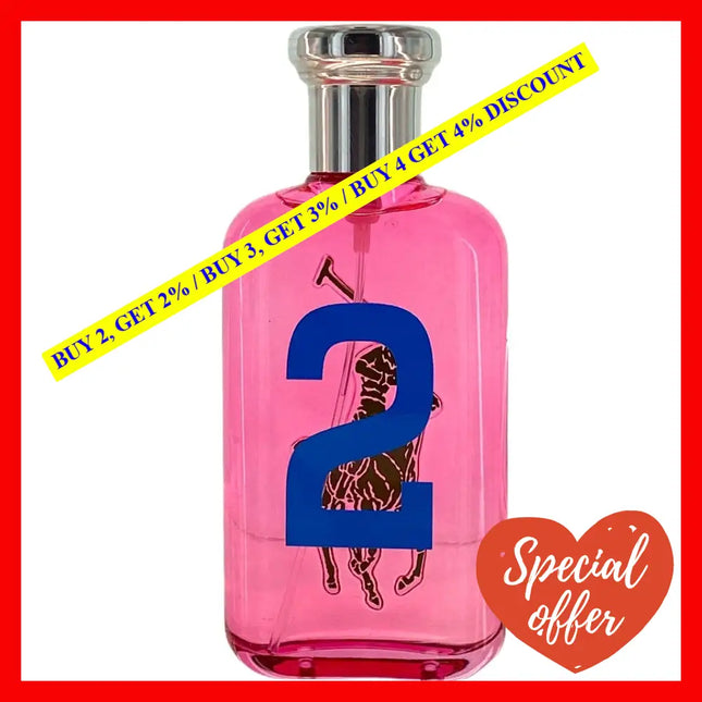 Ralph Lauren The Big Pony Collection 2 For Women Eau De Toilette Women Ml Spray 3.4 Oz / 100 Ml