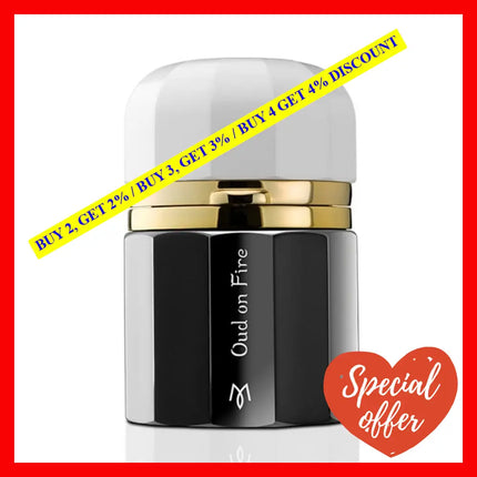 Ramon Monegal Oud On Fire 1.7 Oz / 50Ml Extrait De Parfum