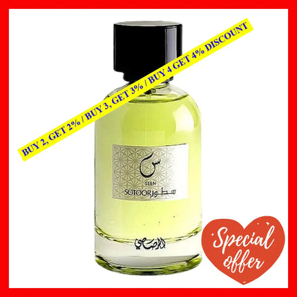 Rasasi Sotoor Seen 3.4Oz / 100Ml Eau De Parfum Spray