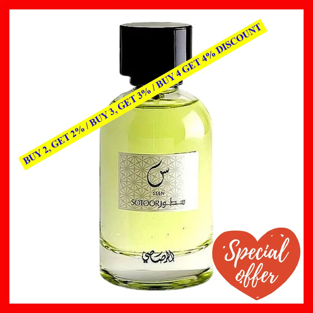 Rasasi Sotoor Seen 3.4Oz / 100Ml Eau De Parfum Spray