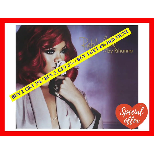 Rebl Fleur By Rihanna For Women - 4 Pc Gift Set 3.4Oz Edp Spray 3Oz Body Lotion Bath And Shower Gel